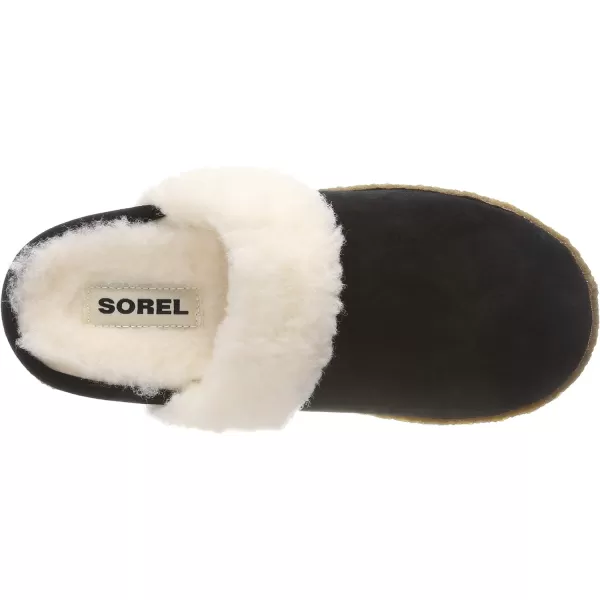 Sorel Womens Nakiska SlipperBlackNatural