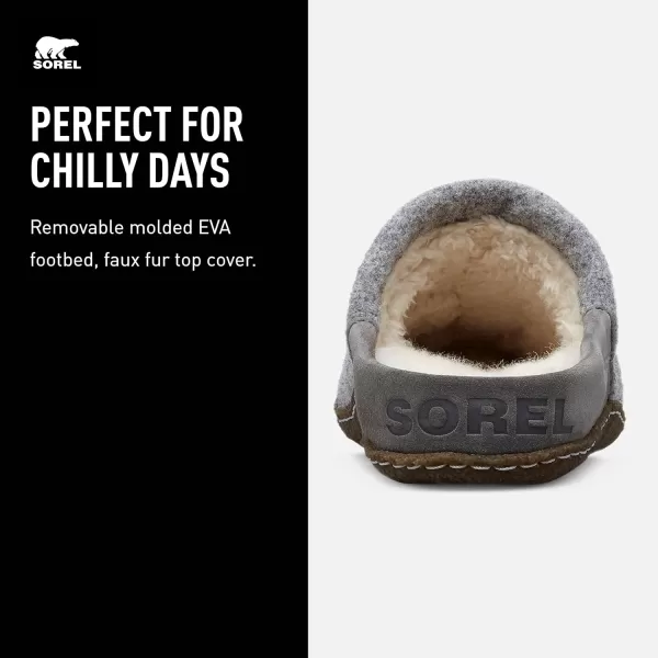 Sorel Womens Nakiska SlipperQuarry Natural