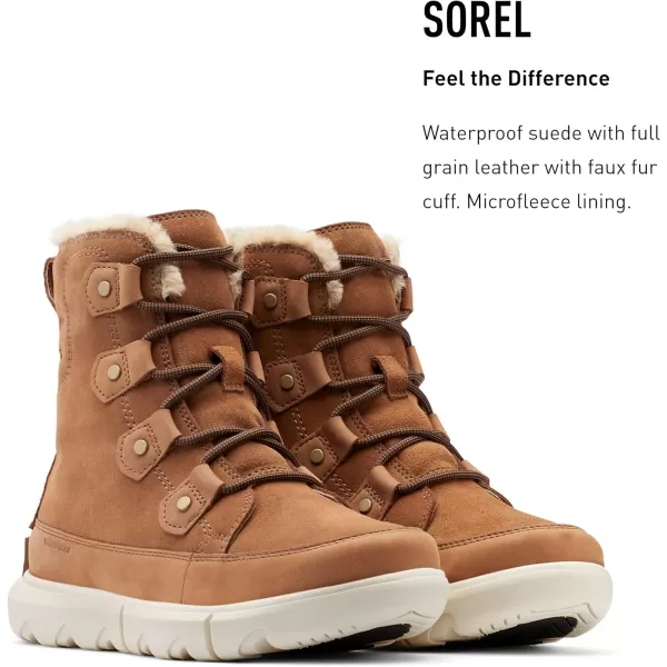 Sorel Womens Nakiska SlipperVelvet Tan Fawn