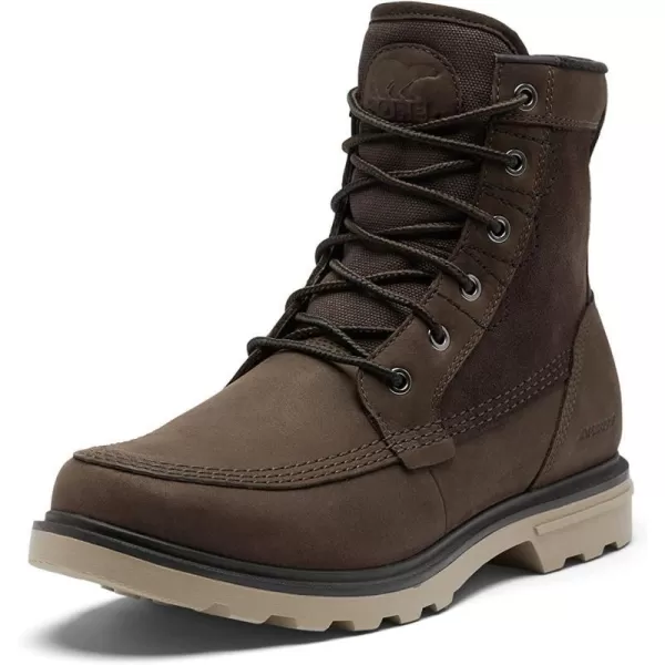 Sorel Carson Storm Waterproof Mens BootsBlackened Brown Khaki Ii