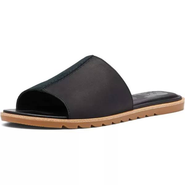 Sorel Ella II Block Slide Sandals for WomenBlack