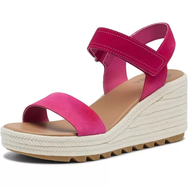 Sorel Womens Cameron Wedge SandalsFuchsia Fizz Gum 17