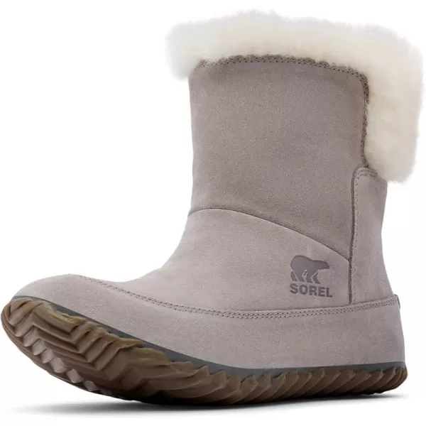 Sorel Womens Out N About Bootie  CasualChrome Grey Natural