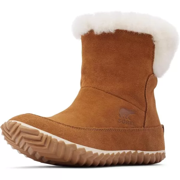 Sorel Womens Out N About Bootie  CasualElk Natural