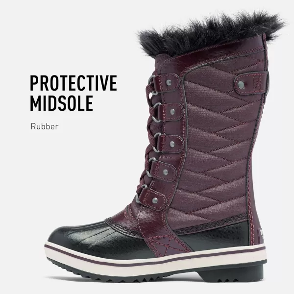 Sorel UnisexChild Youth Tofino Ii Snow Boot 05 UKEpic Plum