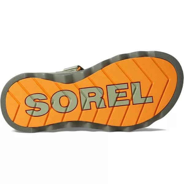 Sorel Womens Viibe SandalsSafari  Stone Green