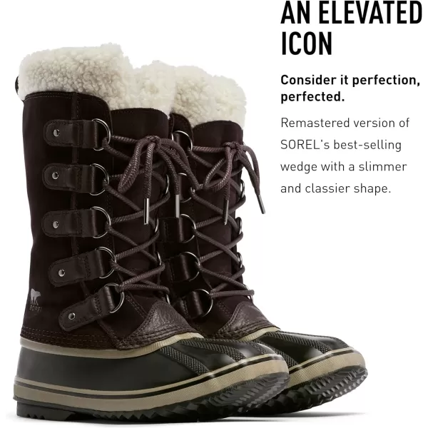 Sorel Womens Joan of Arctic Wp Snow BootsNew Cinder Wet Sand