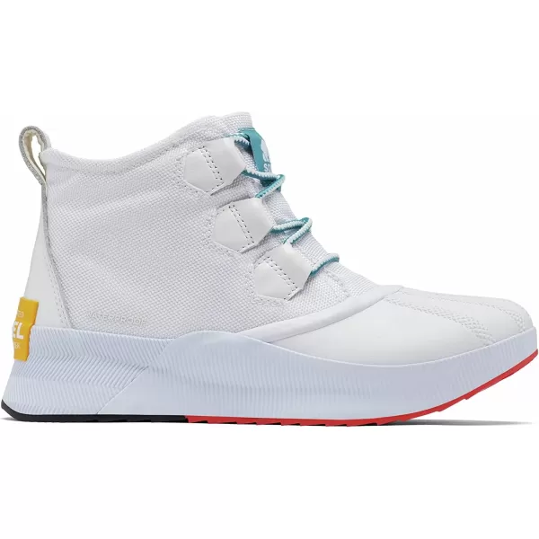 Sorel Womens Out N About Iii ClassicWhite  Cyber Yellow