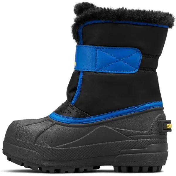 SOREL  Youth Snow Commander Snow Boots for KidsBlack Super Blue