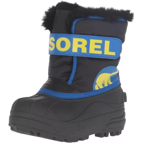 SOREL  Youth Snow Commander Snow Boots for KidsBlackSuper Blue