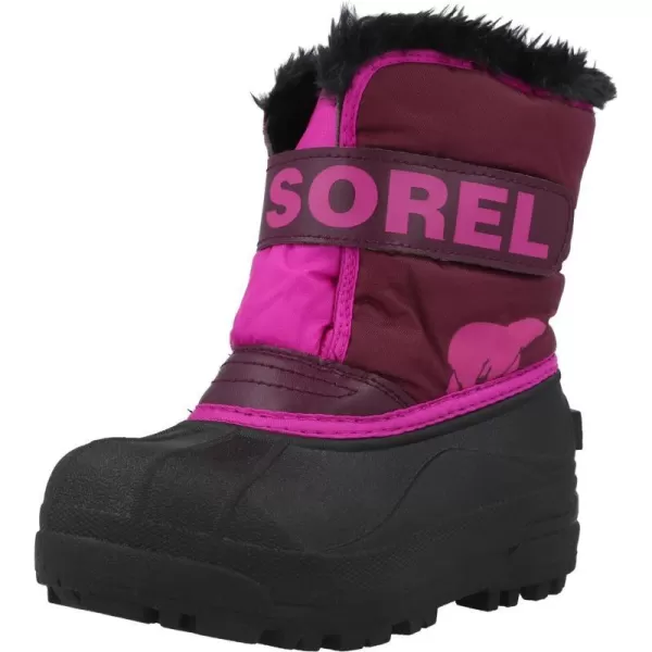 SOREL  Youth Snow Commander Snow Boots for KidsPurple Dahlia