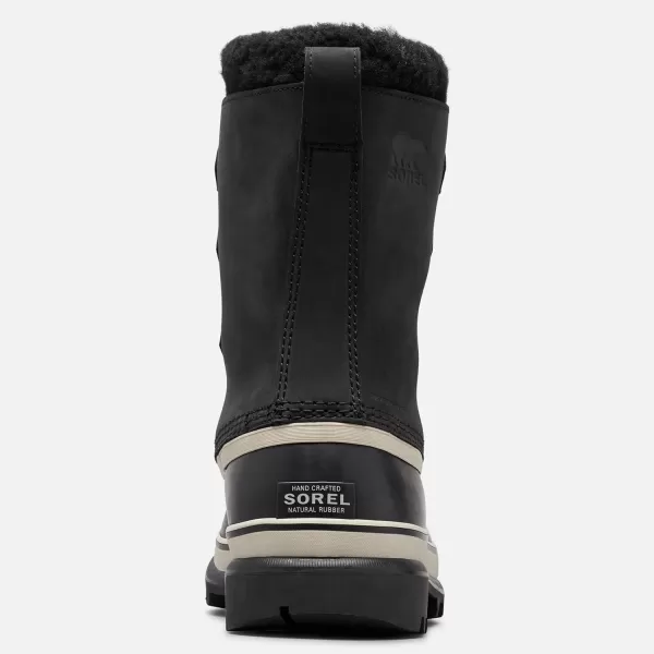 SOREL  Mens Caribou Waterproof Boot for WinterBlack Dark Stone