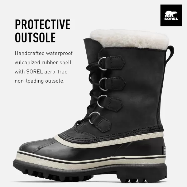 SOREL  Womens Caribou Waterproof Boot for WinterBlackStone