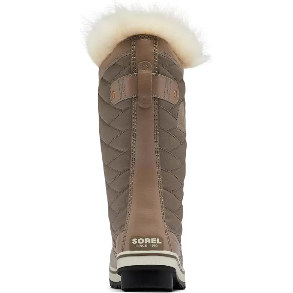 SOREL  Womens Tofino II Waterproof Insulated Winter Boot with Faux Fur CuffOmega TaupeParadox Pink