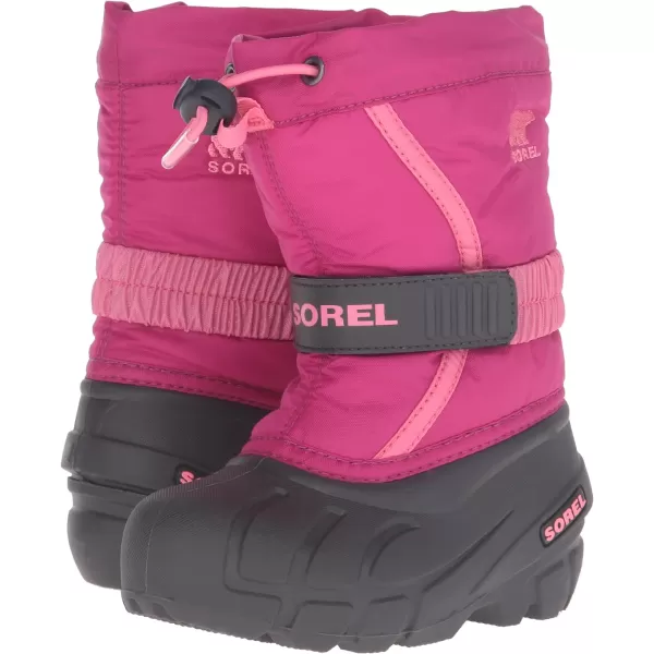 SOREL  Youth Flurry Winter Snow Boots for KidsDeep BlushTropic Pink