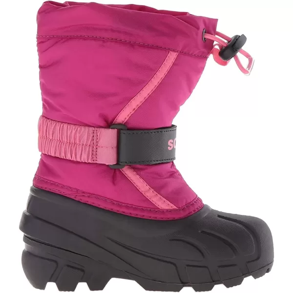 SOREL  Youth Flurry Winter Snow Boots for KidsDeep BlushTropic Pink