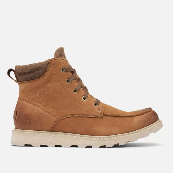 SOREL Mens Madson ll Moc Toe Waterproof BootVelvet Tan