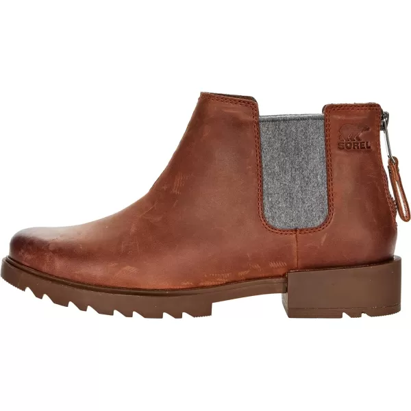 Sorel Emelie II Chelsea Heel ZipDark AmberTobacco