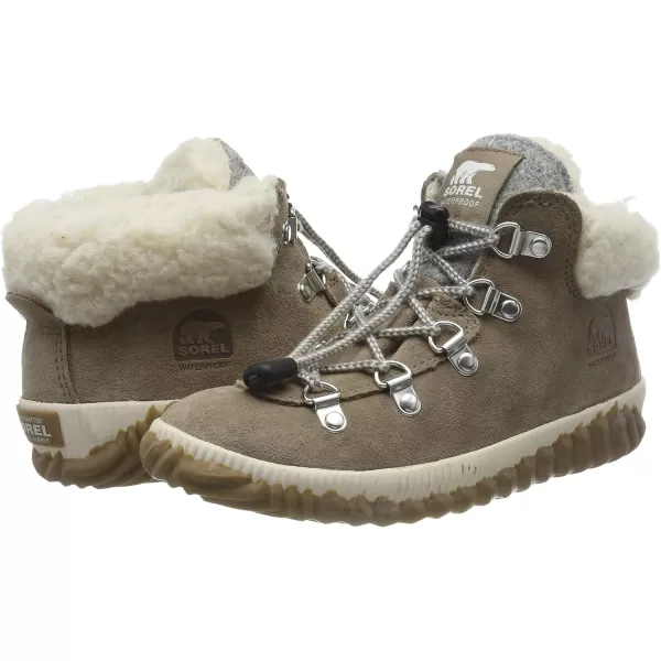 Sorel Kids Unisex Out N About Conquest Waterproof Little KidBig KidAsh Brown