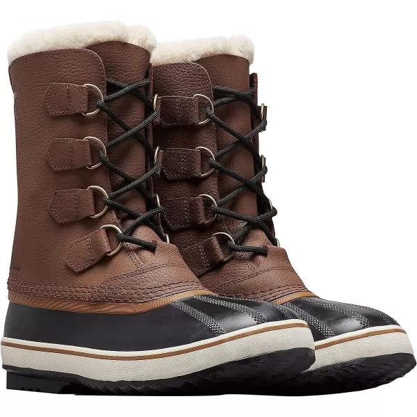 Sorel Mens 1964 PAC T Boot  Rain and Snow  WaterproofHickory Black