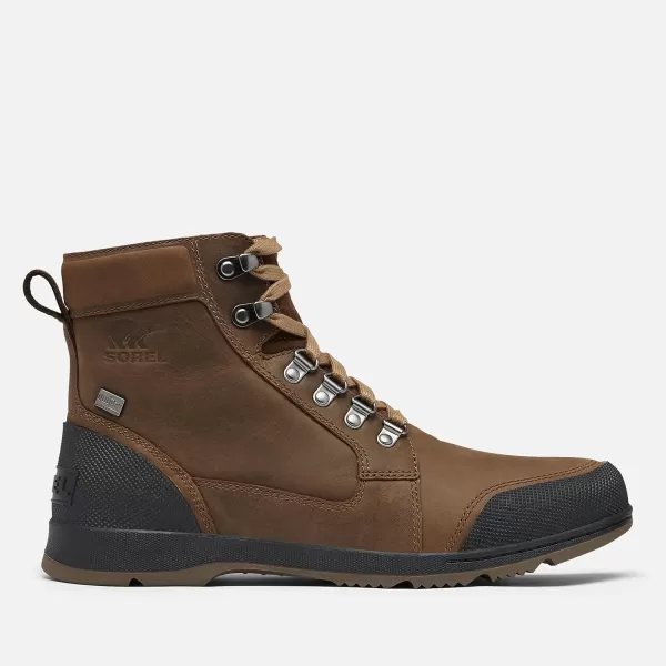 Sorel Mens Ankeny II Mid OD Boot  Heavy Rain  WaterproofTobacco