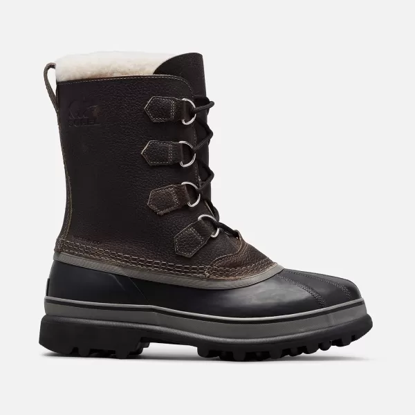 Sorel Mens Caribou Wool BootQuarry Black