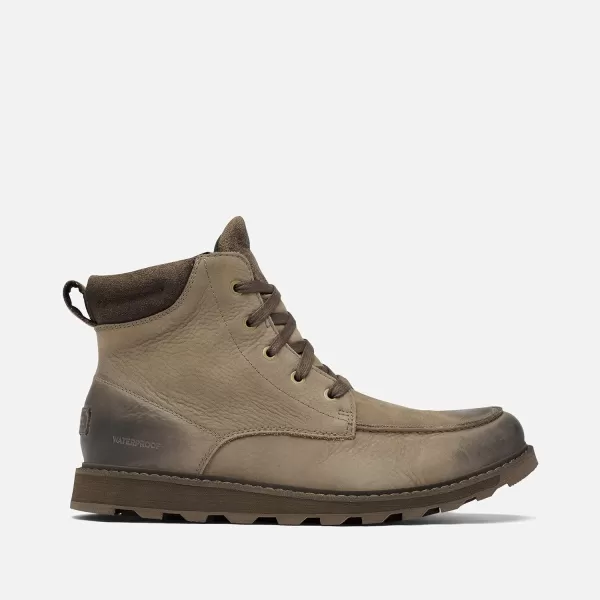 Sorel Mens Madson II Moc Toe Waterproof BootKhaki Ii