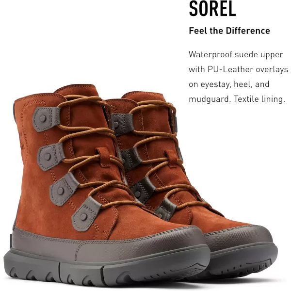 Sorel Mens Winter BootsDark Amber Buffalo