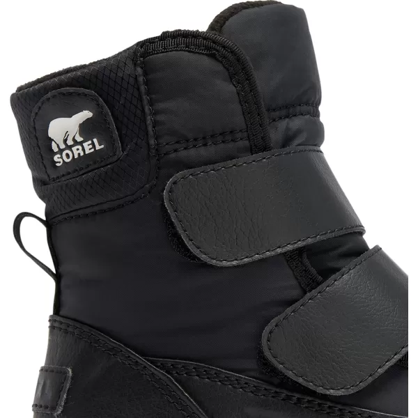 Sorel UnisexChild Childrens Whitney Ii Strap Wp Snow BootBlack Sea Salt