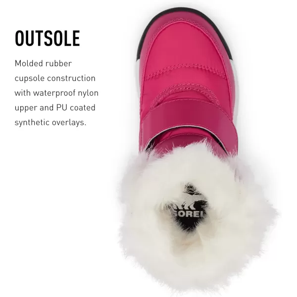 Sorel UnisexChild Childrens Whitney Ii Strap Wp Snow BootCactus Pink Black