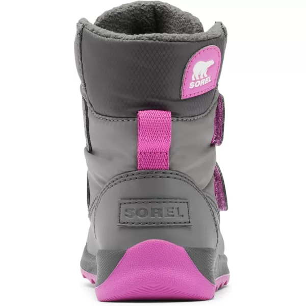 Sorel UnisexChild Childrens Whitney Ii Strap Wp Snow BootQuarry Grill