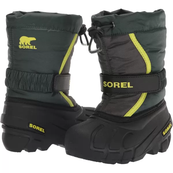 Sorel UnisexChild Childrens Whitney Ii Strap Wp Snow BootSpruce Grill