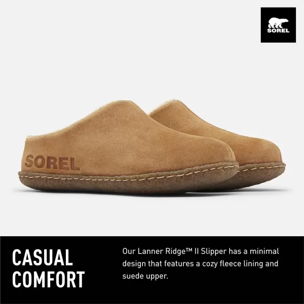 Sorel UnisexChild Lanner Ridge Ii SlipperCamel Brown