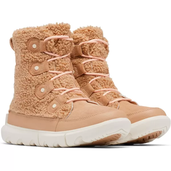 Sorel Womens Explorer II Joan Cozy BootCanoe Chalk