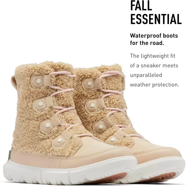 Sorel Womens Explorer II Joan Cozy BootNova Sand Sea Salt