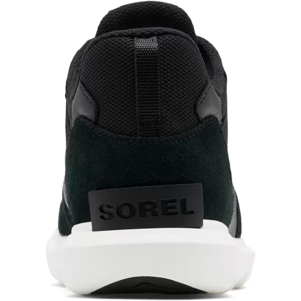 Sorel Womens Explorer II Sneaker Low Waterproof ShoeBlackWhite