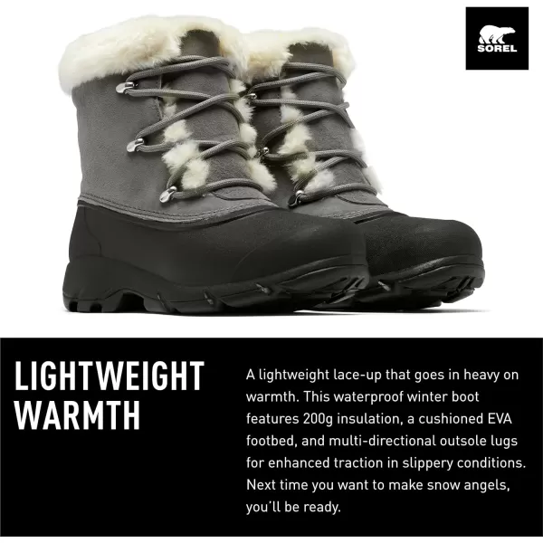 Sorel Womens Explorer Ii Carnival Snow BootQuarry Black