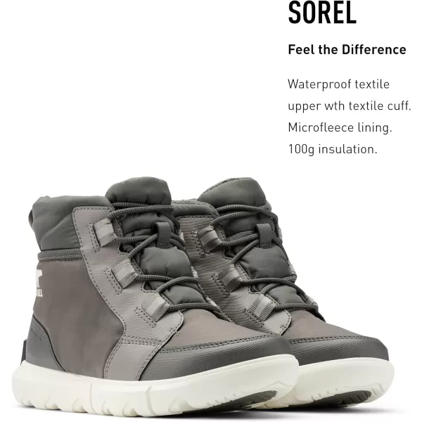 Sorel Womens Explorer Ii Carnival Snow BootQuarry Sea Salt