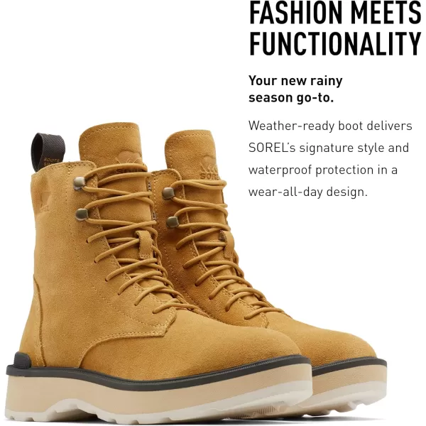 Sorel Womens HiLine Lace BootsGeo Yellow Jet