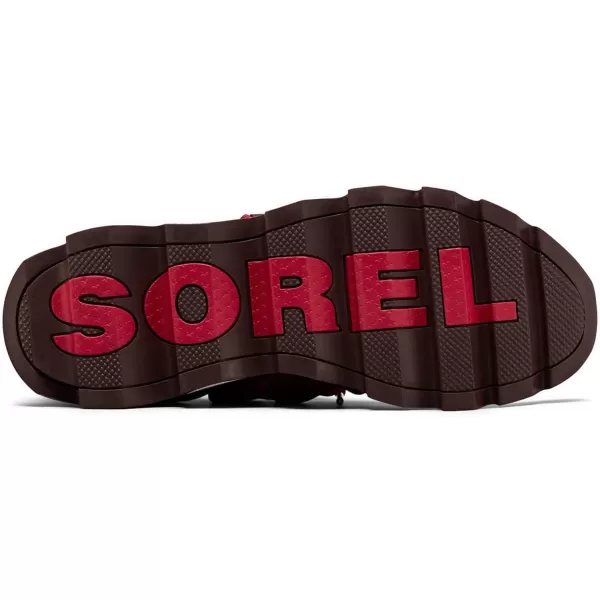 Sorel Womens Kinetic Lace Running ShoesRed Mountain Red