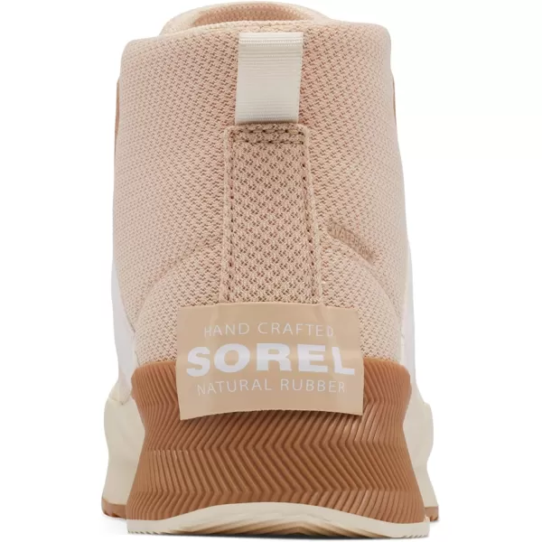 Sorel Womens Out N About III Mid Sneaker Waterproof ShoesNova Sand Chalk