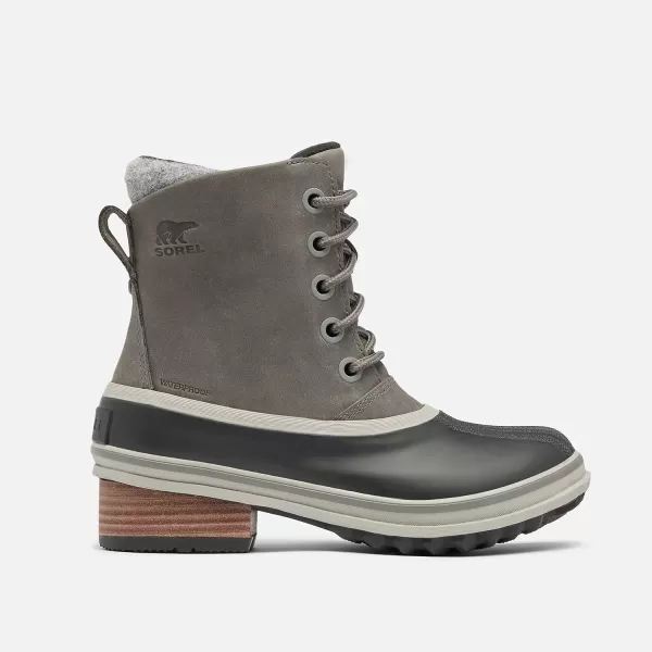 Sorel Womens Slimpack III Lace  Rain and Snow  WaterproofQuarry