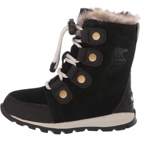 Sorel Young Whitney II Joan Lace Boot  Waterproof Winter BootsBlack Dark Stone