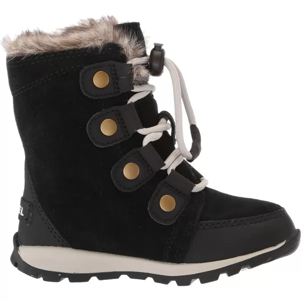 Sorel Young Whitney II Joan Lace Boot  Waterproof Winter BootsBlack Dark Stone