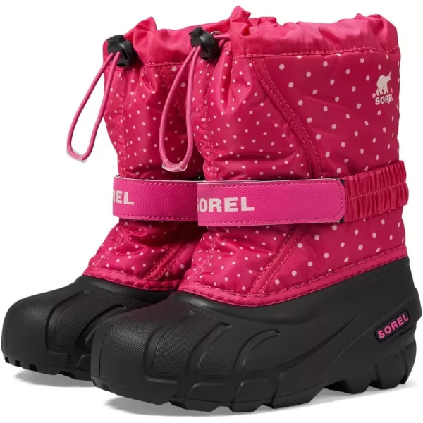 Sorel Youth Boys Flurry Print BootsFuchsia Fizz Black