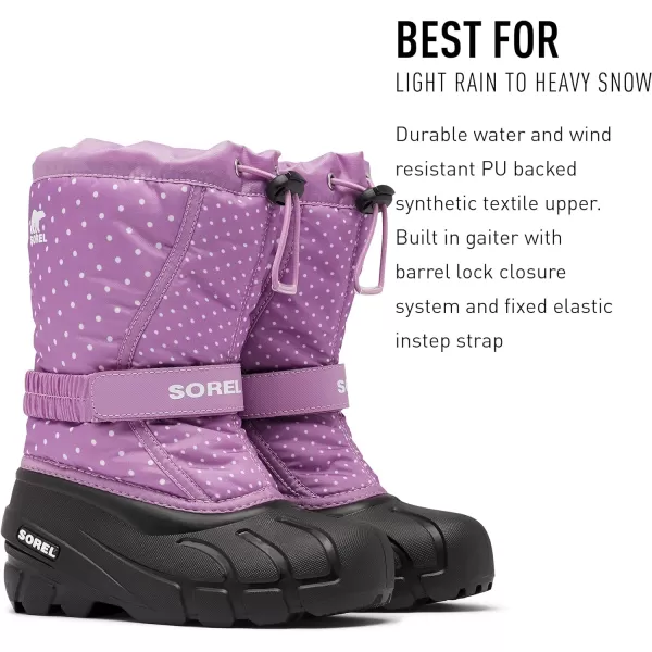 Sorel Youth Boys Flurry Print BootsViolet Haze