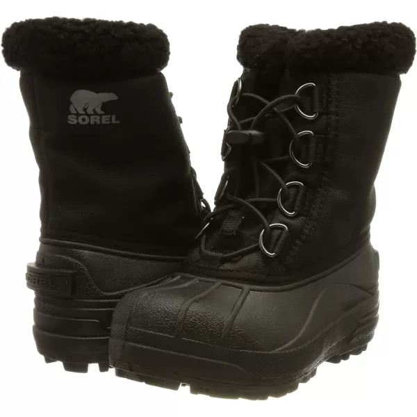 Sorel Youth Cumberland Boot for Snow  WaterproofBlack