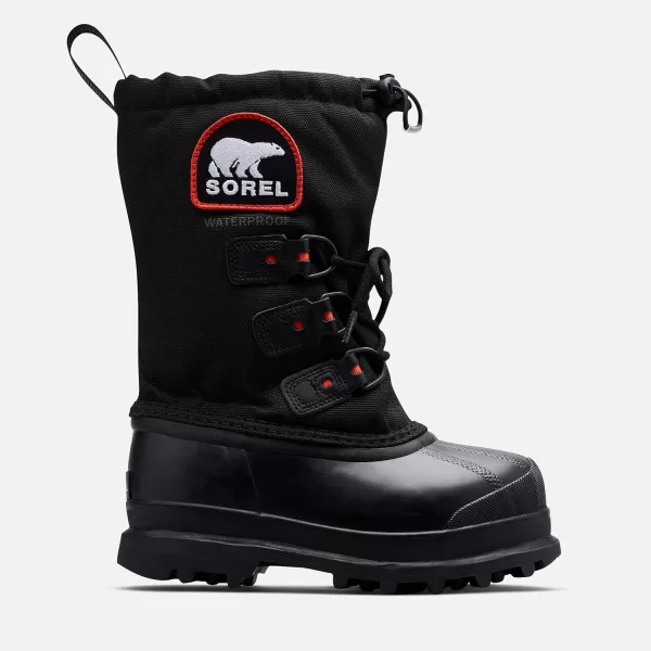 Sorel Youth Glacier XT Extreme Weather Boot Little KidBig KidBlack