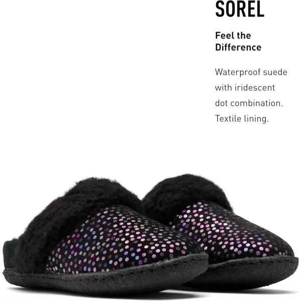 Sorel Youth Nakiska Slide II Slipper  Indoor amp Outdoor SlippersBlack Black