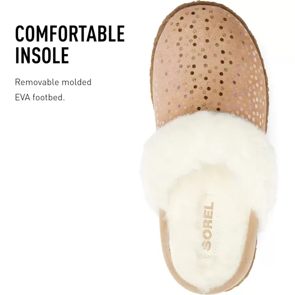 Sorel Youth Nakiska Slide II Slipper  Indoor amp Outdoor SlippersOmega Taupe Gum 2